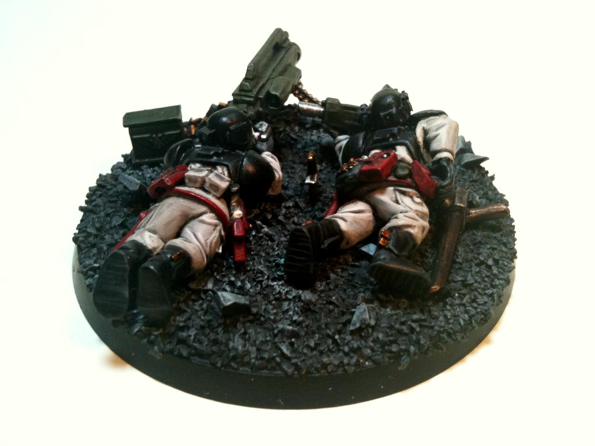 Heavy Bolter, Imperial Guard, Inquisitorial Heavy Bolter Team